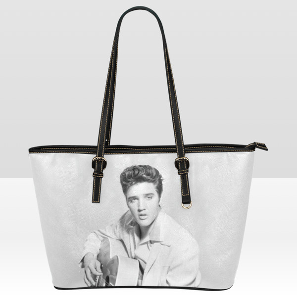 Elvis Presley Leather Tote Bag.png
