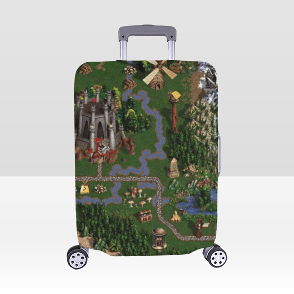 Heroes of Might and Magic 3 HOMM3 Luggage Cover, Luggage Protective Print Cover, Case Cover.png