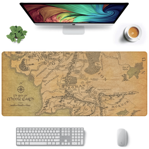 Middle Earth Map Gaming Mousepad.png