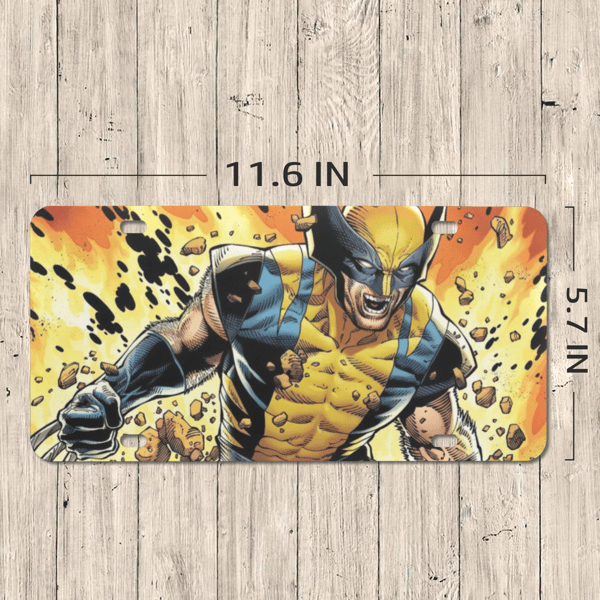 Wolverine License Plate.png