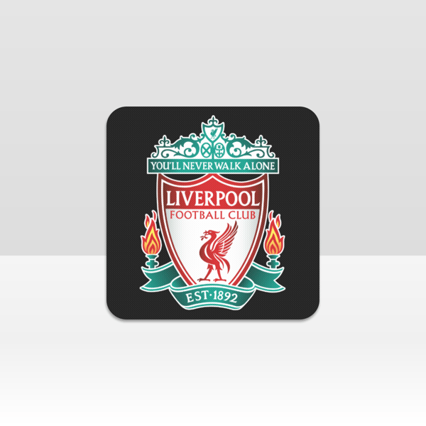 Liverpool Cup Coaster, Square Drink Coaster, Round Coffee Coaster.png