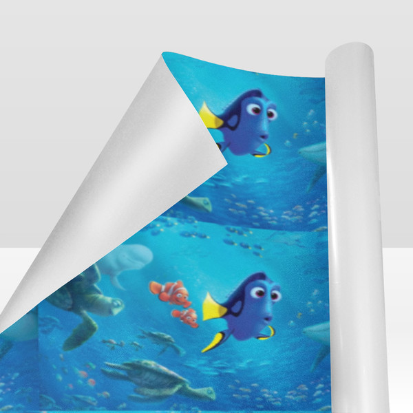 Finding Nemo Dory Gift Wrapping Paper.png