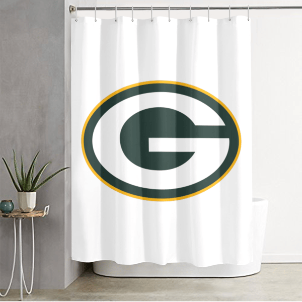 Green Bay Packers Shower Curtain.png