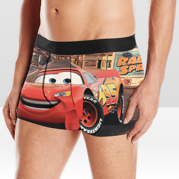 Lightning McQueen Cars Boxer Briefs Underwear - Inspire Uplift