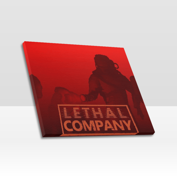 Lethal Company Frame Canvas Print, Wall Art Home Decor Poster.png