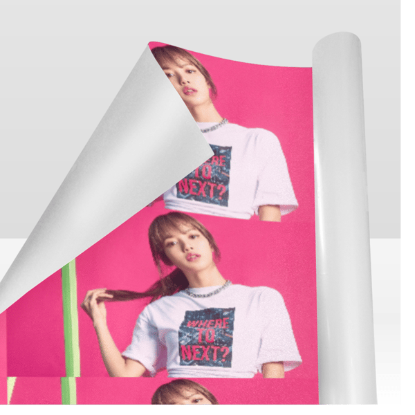 Lisa Blackpink Gift Wrapping Paper.png