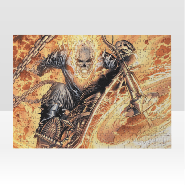 Ghost Rider Jigsaw Puzzle Wooden.png