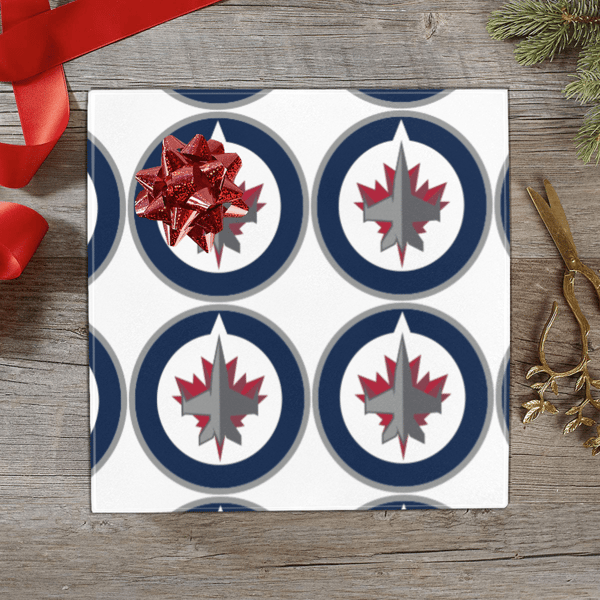 Winnipeg Jets Gift Wrapping Paper.png