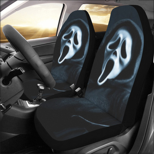 Ghost Face Car Seat Covers Set of 2 Universal Size.png