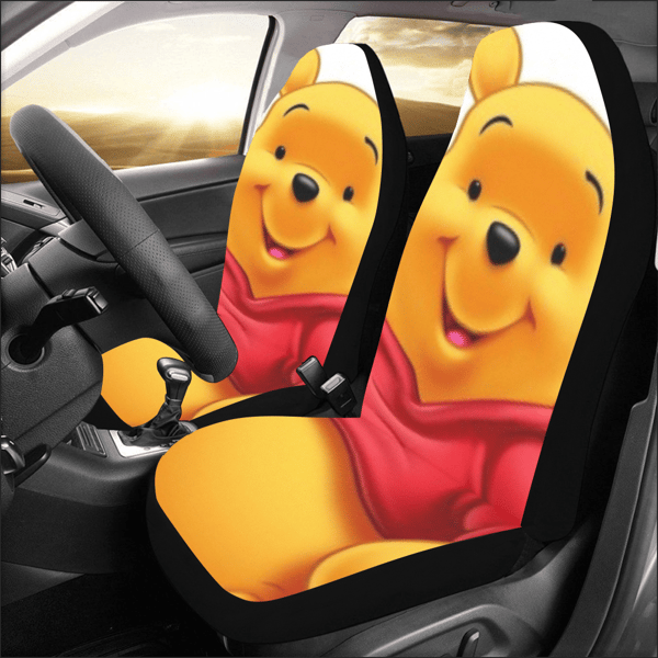Winnie Pooh Car Seat Covers Set of 2 Universal Size.png