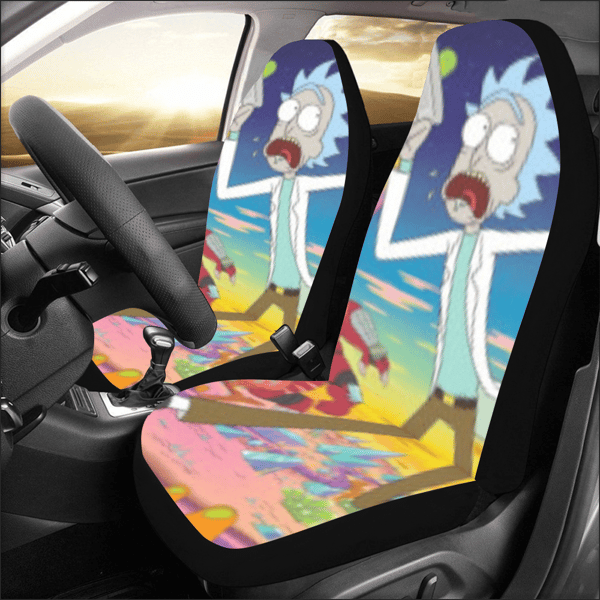 Rick And Morty Car Seat Covers Set of 2 Universal Size.png