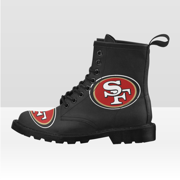 San Francisco 49ers Vegan Leather Boots.png