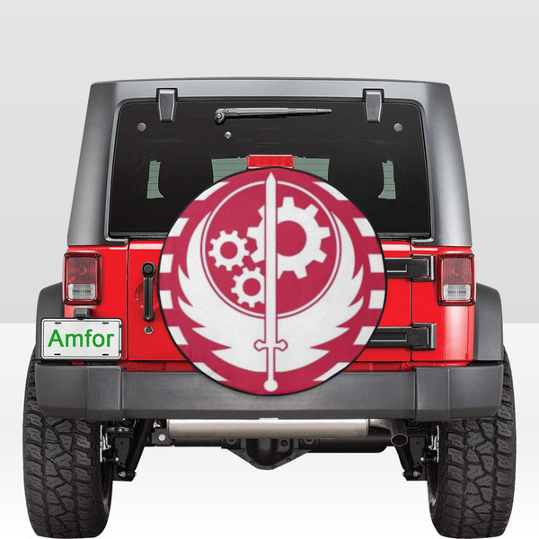 Brotherhood of Steel Fallout Tire Cover.png