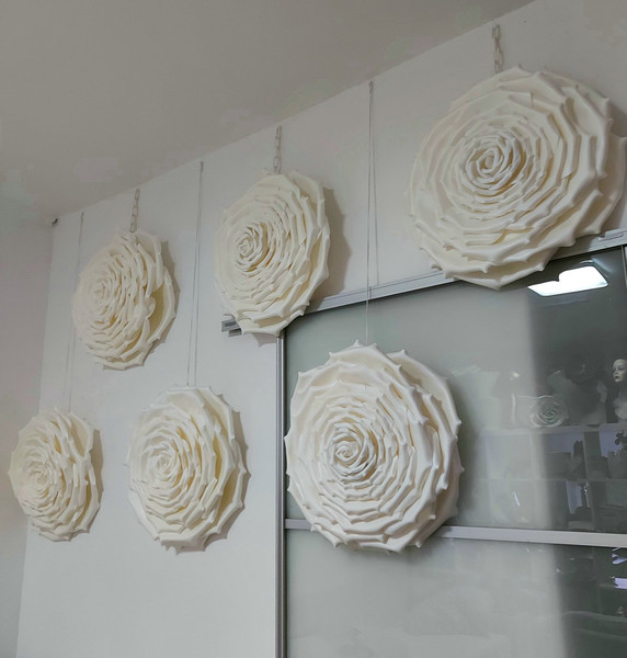 large flowers, artificial hanging flowers, isolon flowers.jpg