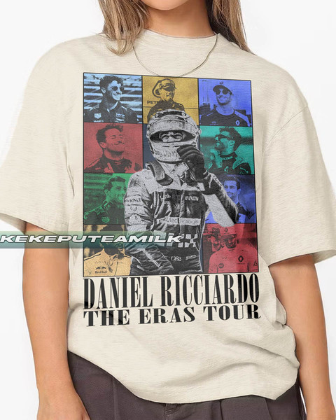 Daniel Ricciardo Eras Tour Vintage T-Shirt, Gift For Women and Man Unisex T-Shirt.jpg