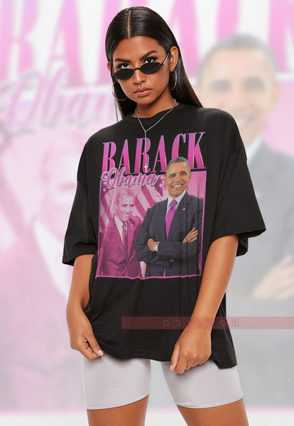 RETRO BARACK OBAMA Shirt  Vintage Obama Shirt Retro 90s  Barack Homage Shirt  American President  Politician  Barack Obama Supporter.jpg