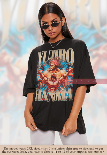 YUJIRO HANMA Shirt,Baki Hanma Series Anime T-Shirt,Baki the Grappler Shirt, Manga Yujiro Hanma Baki Boxing Tees, Anime Shirt, Jack Hanma tee-1.jpg