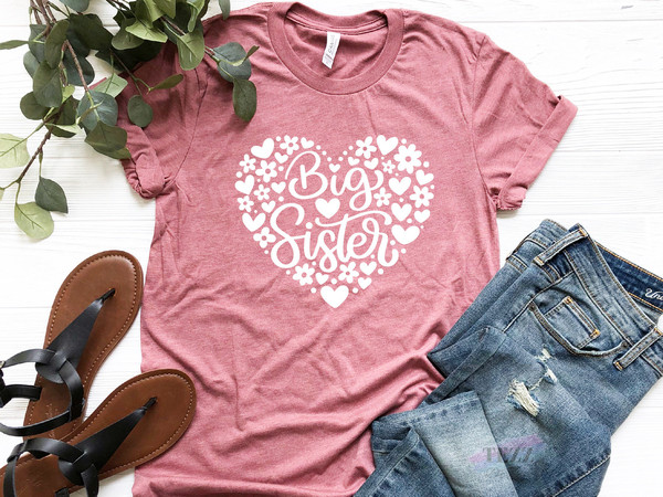 Big Sister Shirt, Big Sister Gift Shirt, Big Sister Outfit,   Shirt For Big Sister, Baby Announcement Shirt, Big Sister T-shirt.jpg