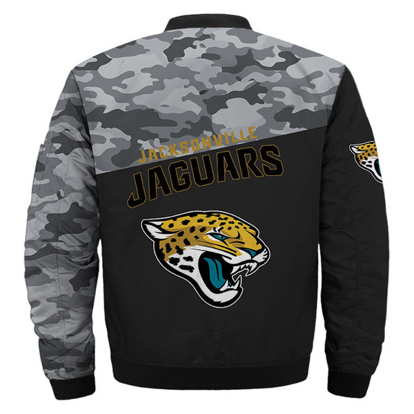 Jacksonville Jaguars Military Bomber Jackets Custom Name, Jacksonville Jaguars NFL Bomber Jackets, NFL Bomber Jackets