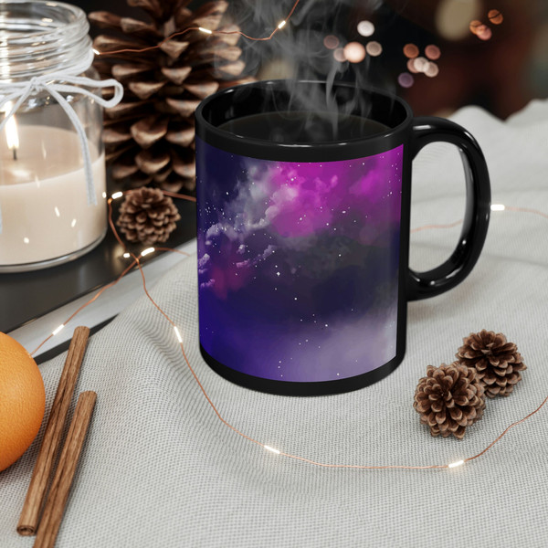 Black Galaxy Mug  Outer Space Mug  Universe Coffee Mug  Celestial Coffee Mug  Purple Sky Mug  Cloud Mug  Starry Sky Coffee Mug 11.jpg