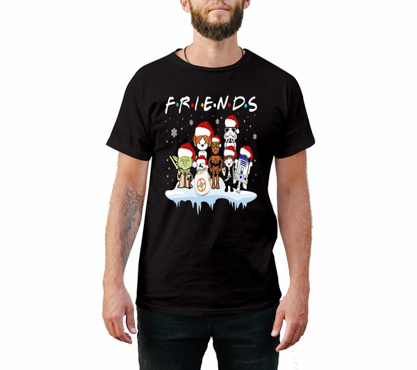 Friends Christmas Style T-Shirt.jpg