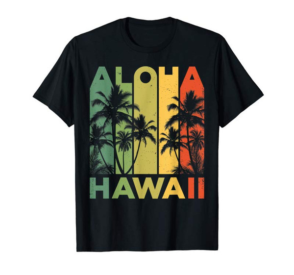 Adorable Aloha Hawaii Hawaiian Island T Shirt Vintage 1980s Throwback - Tees.Design.png