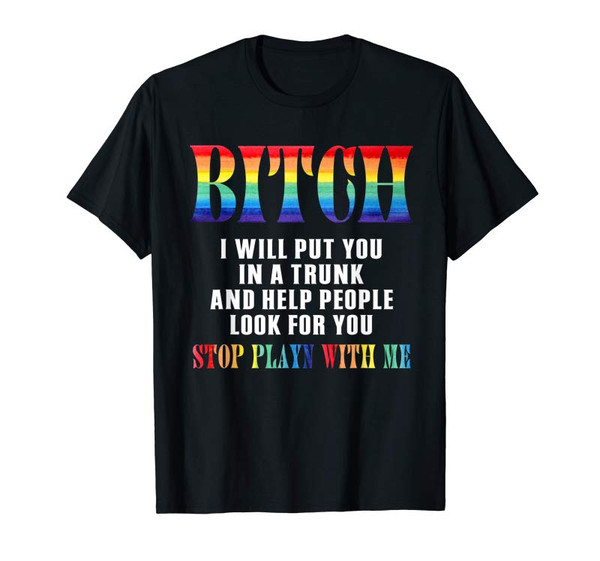 Adorable Bitch I Will Put You In A Trunk And Help People Look For You T-Shirt - Tees.Design.png