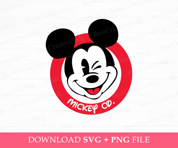 Winking Cute Mouse Svg, Family Trip Svg, Family Vacation Svg, Happy Mouse Svg, Magical Kingdom, Vacay Mode, Png Svg Files For Print.jpg