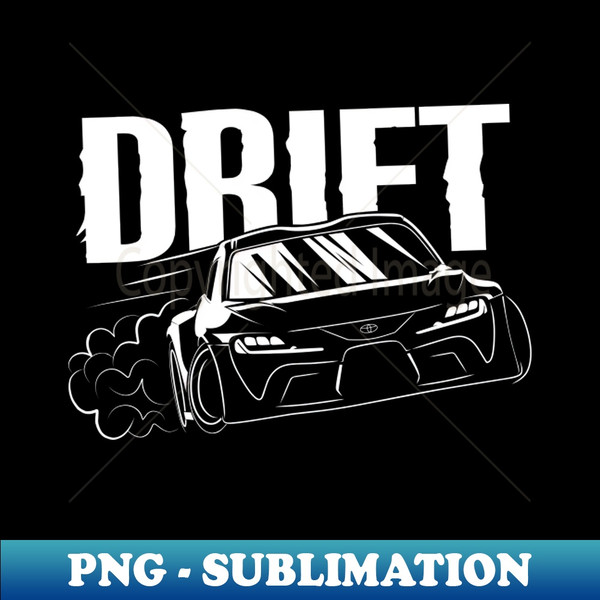 Supra MK Five Drift - Vintage Sublimation PNG Download - Perfect for Personalization