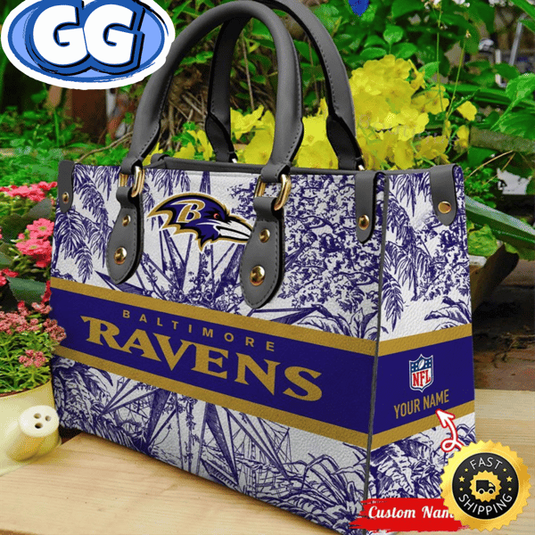 NFL Baltimore Ravens NFL Women Leather Bag.jpg