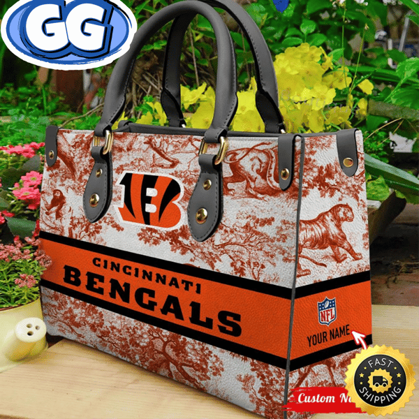 NFL Cincinnati Bengals NFL Women Leather Bag.jpg
