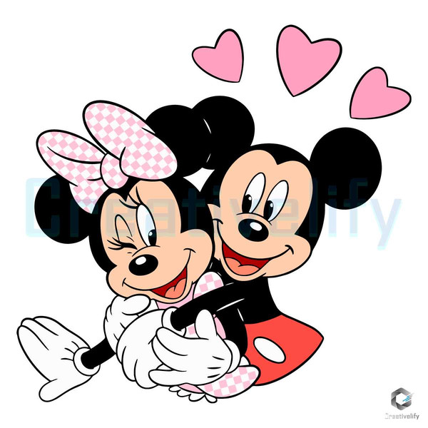 Mickey Minnie Lover SVG Disney Couple Vintage File.jpg