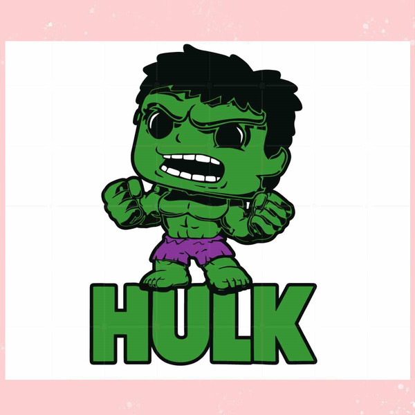 Baby Hulk The Incredible Hulk SVG Cricut Files.jpg