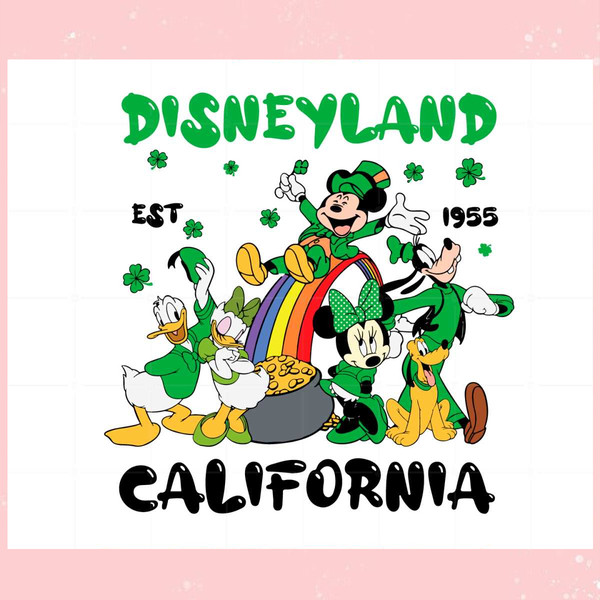 Happy St Patricks Day Disneyland Califonia Disney Trip Svg.jpg