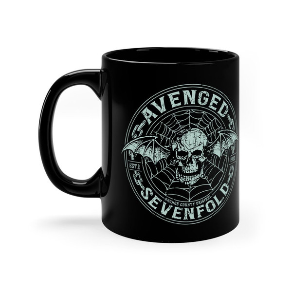 Avenged Sevenfold Mug, Avenged Sevenfold Fan Band Mug, Avenged Sevenfold Fan Mug, Avenged Sevenfold Heavy Metal Band Mug3.jpg