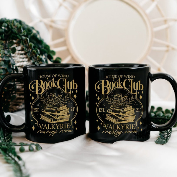 Book Club Mug, Suriel Tea Co Acotar, 11oz black - Banned books - Perfect for Hot Tea or Coffee2.jpg