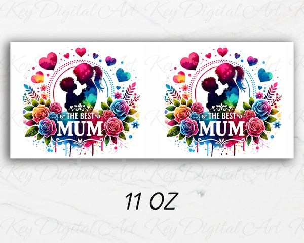The Best Mum Mother And Son Mug Wrap 11oz & 15oz Mug2.jpg