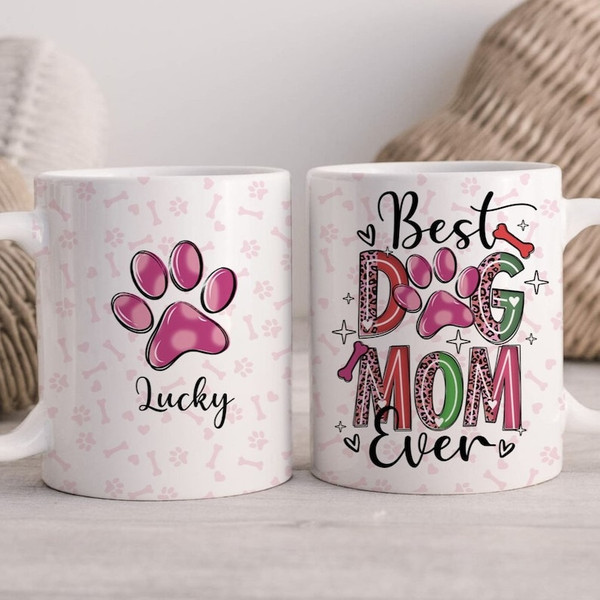 Best Dog Mom Ever Mug, My Dog Is My Valentine Mug, Dog Mom Valentine Mug Sublimation, Dog Mom Mug, Digital Download1.jpg