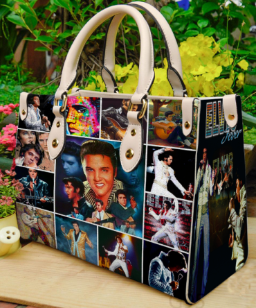 Elvis Presley 2 Leather Handbag2.png
