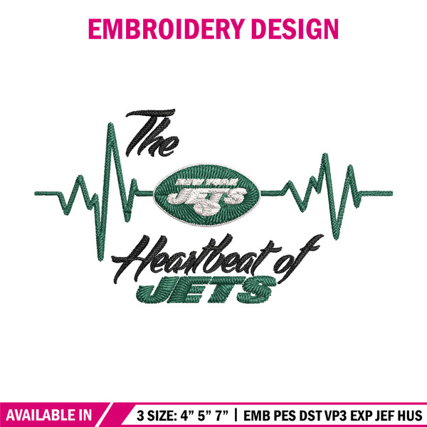 The heartbeat of New York Jets embroidery design, Jets embroidery, NFL embroidery, sport embroidery, embroidery design..jpg