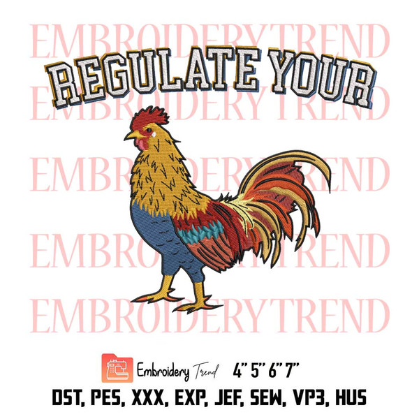 Abortion Rights Embroidery, Regulate Your Cock Embroidery, My Body My Choice Embroidery, Mind Your Own Uterus Embroidery, Embroidery Machine Design File.jpg