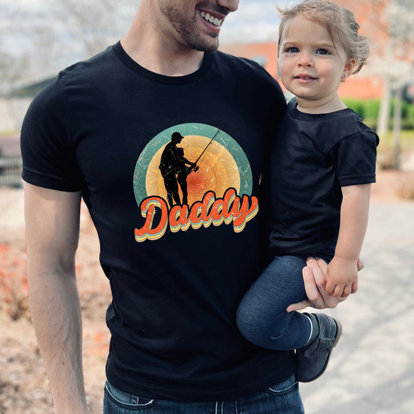 Fisherman Daddy Shirt, Fathers Day Shirts, Father Birthday Shirt, Daddy Shirt, Son And Father Shirt, Gift For Fathers, Shirt for Men.jpg