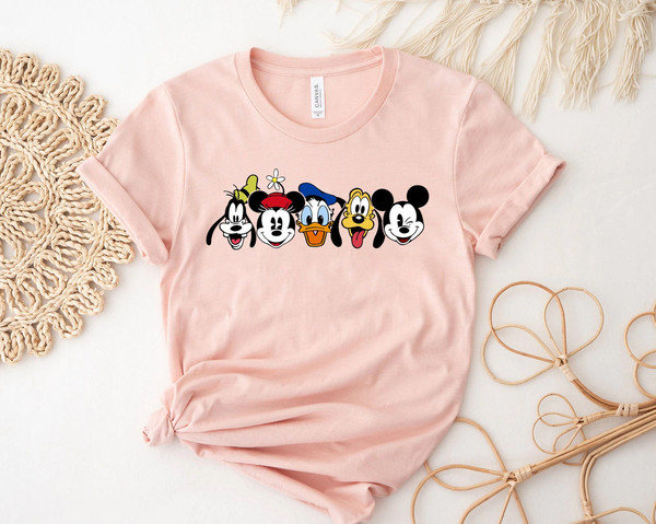 Retro Disneyworld Shirts, Mickey and friends, Mickey and co, disney squad shirt, Retro disney shirt, disney friends, disney world shirt, 1.jpg