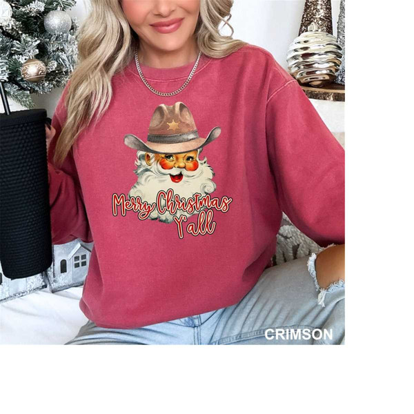 Christmas Sweatshirt,Christmas Sweater,Retro Christmas Shirt, Merry Christmas Yall Shirt,Christmas Shirt, Merry Christma.jpg