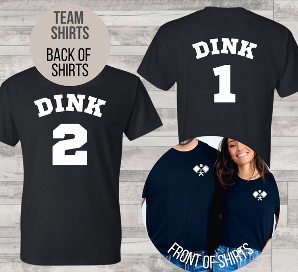 Team Pickleball Shirts, Dink Shirts, Pickleball players, Matching Pickelball Shirts, Pickleball Gifts, Racquetball, Paddleball Sport shirts.jpg