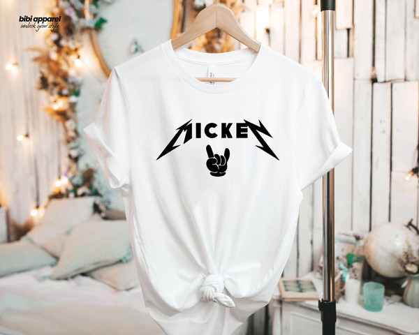 Rocker Mickey Shirt, Travel Shirt, Metal Rock Mickey Shirt, Shirts for Women, Matching Family Shirts, Bella Canvas.jpg