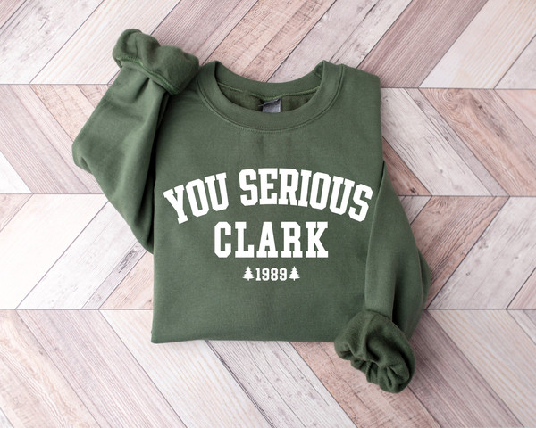 You Serious Clark Sweatshirt, Christmas Vacation Shirt, Griswold Christmas Sweatshirt, Funny Christmas Shirt, Christmas Gift,Holiday Sweater.jpg