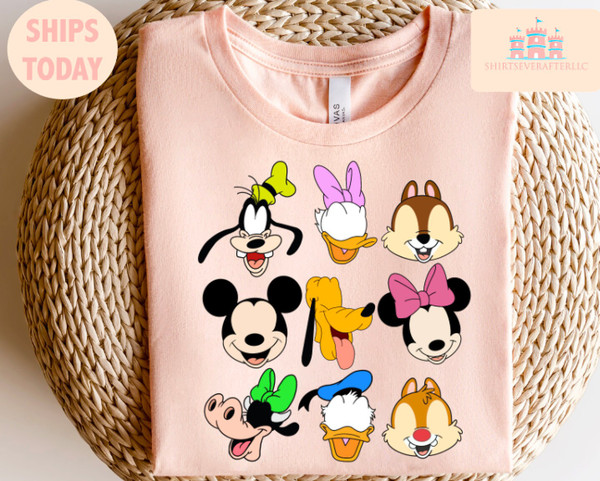 Besties Shirt, disney girls trip shirt, Theme park Shirt , Mouse Shirt Trip, Matching WDW Family Shirts, Minnie and Daisy, vintage shirt.jpg