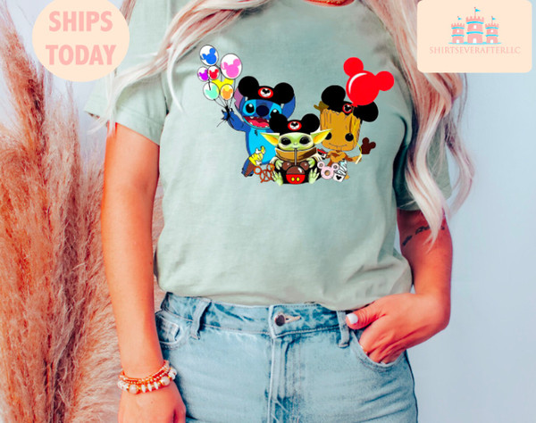 Mickey Shirt, Stitch,Baby Yoda, Baby Groot Shirt,Stitch & Baby Yoda Snacks Shirt-Disneyworld Family Shirts, Disneyland Shirts, Disney Ears.jpg