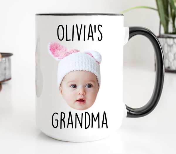 Custom Baby Face Mug, Baby Face Mug, Your Dog's Face Mug, Your Grandma's Face Mug, Father's Day Gift , Mother's Day Gift,  Funny Gift Ideas.jpg